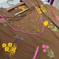 Soft Fancy Print Cotton Dress