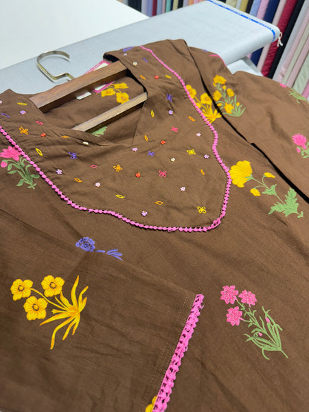 Soft Fancy Print Cotton Dress