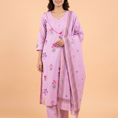 Soft Fancy Print Cotton Dress