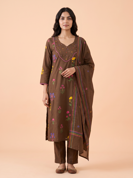 Soft Fancy Print Cotton Dress