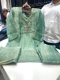 Trending Salsa Fabric Rani Har Dress