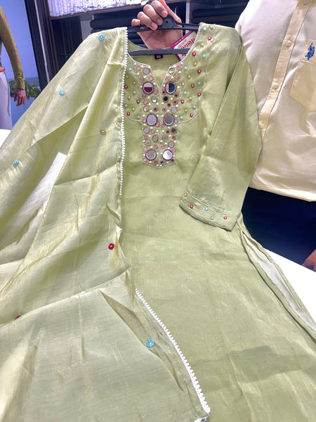 Festivewear Mirror Work Fancy Dress