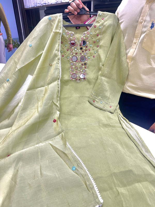 Festivewear Mirror Work Fancy Dress